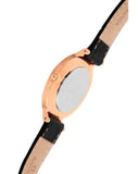 Buy Shop Daniel Wellington Classic Petite Reading White Dial Black Leather Strap Watch For Women - DW00100229 USA Online