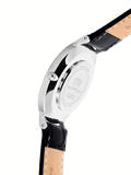 Buy Shop Daniel Wellington Classic Petite Reading White Dial Black Leather Strap Watch For Women - DW00100241 USA Online