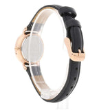 Buy Shop Daniel Wellington Classic Petite Sheffield White Dial Black Leather Strap Watch For Women - DW00100230 USA Online