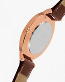 Buy Shop Daniel Wellington Classic Petite St Mawes Black Dial Brown Leather Strap Watch For Women - DW00100225 USA Online