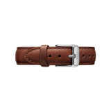 Buy Shop Daniel Wellington Classic Petite St Mawes White Dial Brown Leather Strap Watch For Women - DW00100187 USA Online