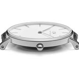 Buy Shop Daniel Wellington Classic Petite St Mawes White Dial Brown Leather Strap Watch For Women - DW00100187 USA Online