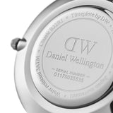 Buy Shop Daniel Wellington Classic Petite Sterling Black Dial Silver Mesh Bracelet Watch For Women - DW00100162 USA Online