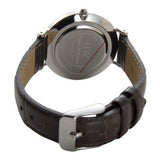 Buy Shop Daniel Wellington Classic Petite York Black Dial Brown Leather Strap Watch For Women - DW00100182 USA Online