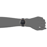 Buy Shop Daniel Wellington Classic Reading Black Dial Black Leather Strap Watch For Men - DW00100129 USA Online