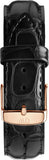 Buy Shop Daniel Wellington Classic Reading Black Dial Black Leather Strap Watch For Men - DW00100129 USA Online