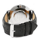 Buy Shop Daniel Wellington Classic Reading Black Dial Black Leather Strap Watch For Men - DW00100135 USA Online