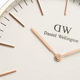 Buy Shop Daniel Wellington Classic Reading White Dial Black Leather Strap Watch For Men - DW00100014 USA Online