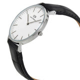 Buy Shop Daniel Wellington Classic Reading White Dial Black Leather Strap Watch For Women - DW00100058 USA Online