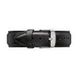 Buy Shop Daniel Wellington Classic Sheffield Black Dial Black Leather Strap Watch For Women - DW00100145 USA Online