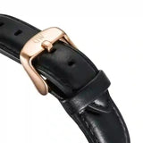 Buy Shop Daniel Wellington Classic Sheffield White Dial Black Leather Strap Watch For Men - DW00100084 USA Online