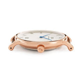 Buy Shop Daniel Wellington Classic Sheffield White Dial Black Leather Strap Watch For Men - DW00100084 USA Online