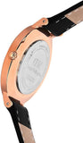 Buy Shop Daniel Wellington Classic Sheffield White Dial Black Leather Strap Watch For Women - DW00100076 USA Online