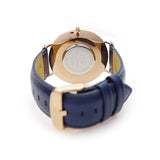 Buy Shop Daniel Wellington Classic Somerset White Dial Blue Leather Strap Watch For Women - DW00100123 USA Online