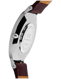 Buy Shop Daniel Wellington Classic St Mawes Black Dial Brown Leather Strap Watch For Men - DW00100130 USA Online