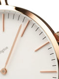 Buy Shop Daniel Wellington Classic St Mawes White Dial Brown Leather Strap Watch For Men - DW00100006 USA Online