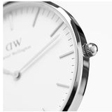 Buy Shop Daniel Wellington Classic St Mawes White Dial Brown Leather Strap Watch For Men - DW00100021 USA Online