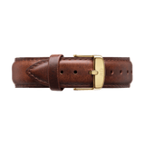 Buy Shop Daniel Wellington Classic St. Mawes White Dial Brown Leather Strap Watch for Men - DW00100035 USA Online