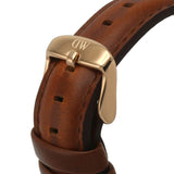 Buy Shop Daniel Wellington Classic St. Mawes White Dial Brown Leather Strap Watch for Men - DW00100035 USA Online