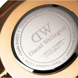 Buy Shop Daniel Wellington Classic Suffolk White Dial Brown Leather Strap Watch For Men - DW00100122 USA Online