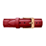 Buy Shop Daniel Wellington Classic Suffolk White Dial Brown Leather Strap Watch For Women - DW00100120 USA Online