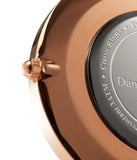 Buy Shop Daniel Wellington Classic Suffolk White Dial Brown Leather Strap Watch For Women - DW00100120 USA Online