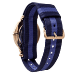 Buy Shop Daniel Wellington Classic Swansea White Dial Two Tone Nylon Strap Watch For Women - 0504DW USA Online