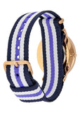 Buy Shop Daniel Wellington Classic Trinity White Dial Three Tone Nylon Strap Watch For Women - 0509DW USA Online