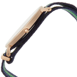 Buy Shop Daniel Wellington Classic Warwick White Dial Two Tone Nylon Strap Watch for Men - DW00100005 USA Online