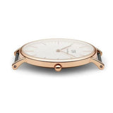 Buy Shop Daniel Wellington Classic Winchester White Dial Three Tone Nylon Strap Watch For Women - DW00100033 USA Online
