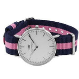 Buy Shop Daniel Wellington Classic Winchester White Dial Two Tone Nylon Strap Watch For Women - DW00100049 USA Online