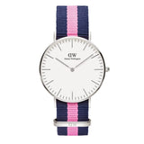 Buy Shop Daniel Wellington Classic Winchester White Dial Two Tone Nylon Strap Watch For Women - DW00100049 USA Online