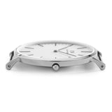 Buy Shop Daniel Wellington Classic York White Dial Black Leather Strap Watch For Men - DW00100025 USA Online