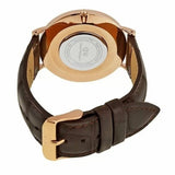 Buy Shop Daniel Wellington Classic York White Dial Brown Leather Strap Watch For Men - DW00100011 USA Online