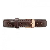 Buy Shop Daniel Wellington Classy Bristol White Dial Brown Leather Strap Watch For Women - DW00100062 USA Online