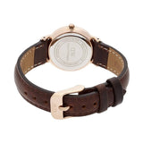 Buy Shop Daniel Wellington Classy Bristol White Dial Brown Leather Strap Watch For Women - DW00100062 USA Online
