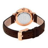 Buy Shop Daniel Wellington Classy Bristol White Dial Brown Leather Strap Watch For Women - DW00100062 USA Online