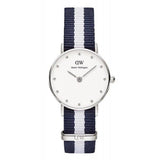 Buy Shop Daniel Wellington Classy Glasgow White Dial Two Tone NATO Strap Watch For Women - DW00100074 USA Online