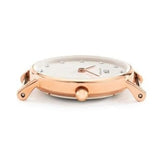 Buy Shop Daniel Wellington Classy Glasgow White Dial Two Tone Nylon Strap Watch For Women - DW00100078 USA Online