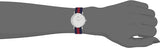 Buy Shop Daniel Wellington Classy Oxford White Dial Two Tone Nylon Strap Watch For Women - DW00100072 USA Online