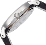Buy Shop Daniel Wellington Classy Sheffield White Dial Black Leather Strap Watch For Women - DW00100068 USA Online