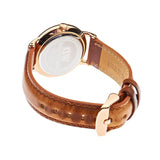 Buy Shop Daniel Wellington Classy St Mawes White Dial Brown Leather Strap Watch For Women - DW00100059 USA Online