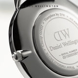 Buy Shop Daniel Wellington Classy St Mawes White Dial Brown Leather Strap Watch For Women - DW00100067 USA Online