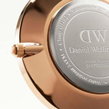 Buy Shop Daniel Wellington Classy St Mawes White Dial Brown Leather Strap Watch For Women - DW00100075 USA Online