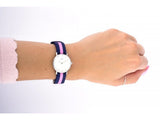 Buy Shop Daniel Wellington Classy Winchester White Dial Two Tone NATO Strap Watch For Women - DW00100073 USA Online
