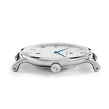 Buy Shop Daniel Wellington Dapper Bristol White Dial Brown Leather Strap Watch For Women - DW00100090 USA Online