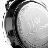 Buy Shop Daniel Wellington Dapper Bristol White Dial Brown Leather Strap Watch For Women - DW00100098 USA Online