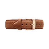 Buy Shop Daniel Wellington Dapper Durham White Dial Brown Leather Strap Watch For Men - DW00100115 USA Online