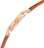 Buy Shop Daniel Wellington Dapper Durham White Dial Brown Leather Strap Watch For Women - DW00100113 USA Online