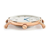 Buy Shop Daniel Wellington Dapper Reading White Dial Black Leather Strap Watch For Men - DW00100107 USA Online